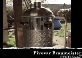 Ukázka výroby domácího piva pivovar Braumeister PLUS