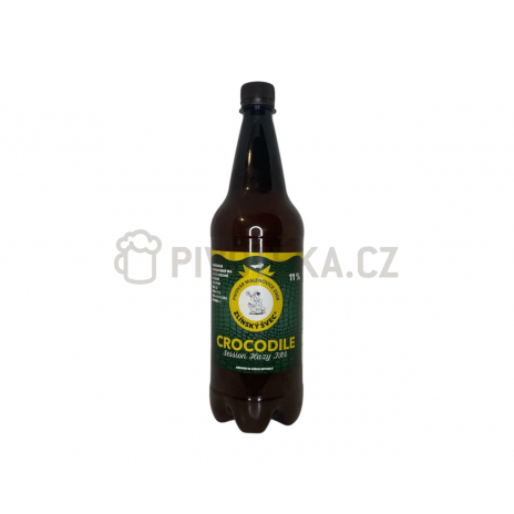 Crocodile hazy IPA 11 1l PET pivovar Malenovice