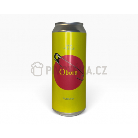 Punk IPA 16 0,5l plechovka pivovar Obora