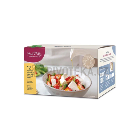 Mad Millie Fresh Cheese Kit - sada na výrobu domácích čerstvých sýrů až 7 kg