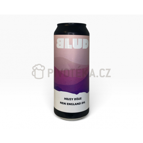 Hejzy džus NEIPA 14 0,5l plech pivovar Blud