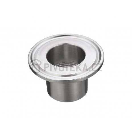 Adaptér Tri-Clamp 1,5" (50,5 mm) na vnitřní závit 3/4" – nerez 304