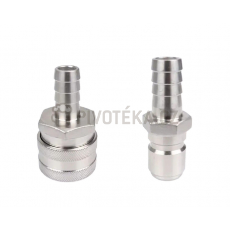 Set Quick Disconnect – 1/2" samec + 3/8" samice s trnem 13 mm