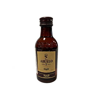 Abuelo MINI rum 7 Y.O. miniatura 40% 0,05l (holá láhev)