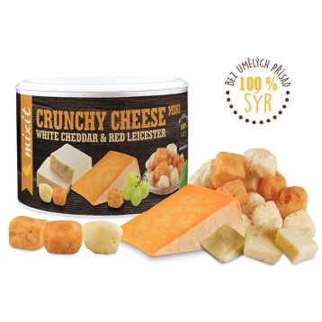 Chrumkavý syr: White Cheddar & Red Leicester Mixit 70g