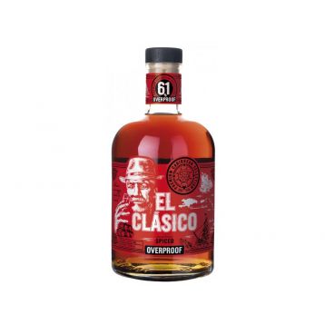 El Clasico Spiced Overproof 61% 0,7 l (holá fľaša)