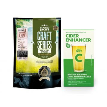 Set Cider Mangrove Jack´s jahoda a hruška koncentrát 2,4kg