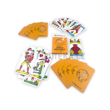 Hrací karty Durch bachorky Mariáš jednohlavý