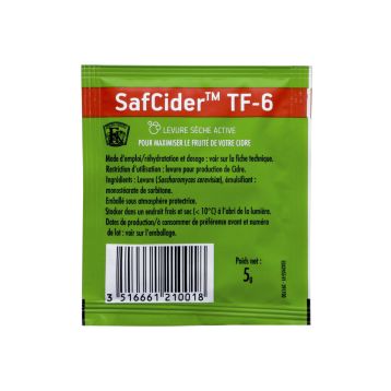 SafCider TF-6 kvasnice cider 5g Fermentis