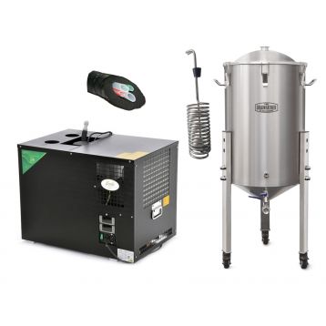 Set Lindr AS-110 chladič sestava pro řízené kvašení s fermentorem SF70