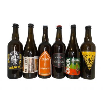 Degustačná krabica 6x 0,7l Ležiak