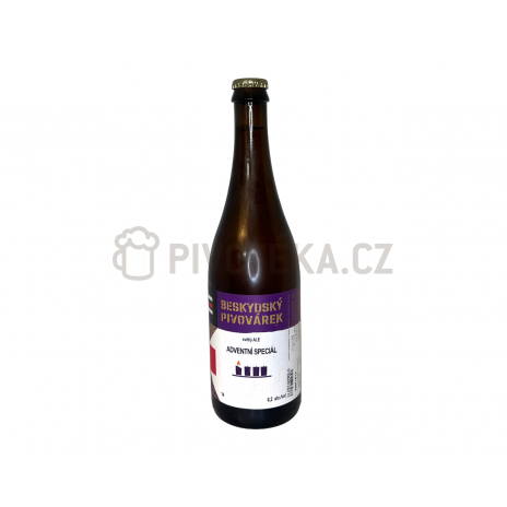 Adventní Ale 14° 0,7l Beskydský pivovárek