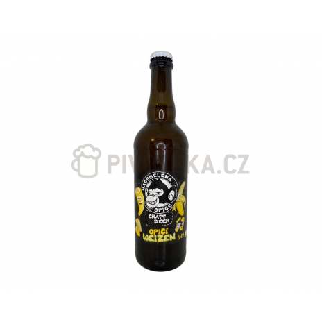Opičí Weizen 13 0,7l Nachmelená opice