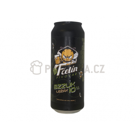Bzzuk 10 0,5l plech Fčelín