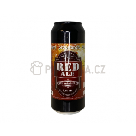 RED ALE 12 0,5l plech Beskydský pivovárek