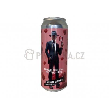 Raspberry Micro IPA 9 0,5l plech pivovar Agent