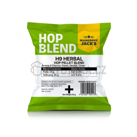 MJ H9 Herbal Hops chmelová směs  50g