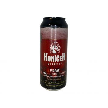 Višniak 10 0,5l plech Koníček