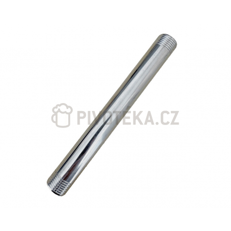 Nerezová trubka 17 cm se závitem 1/2"