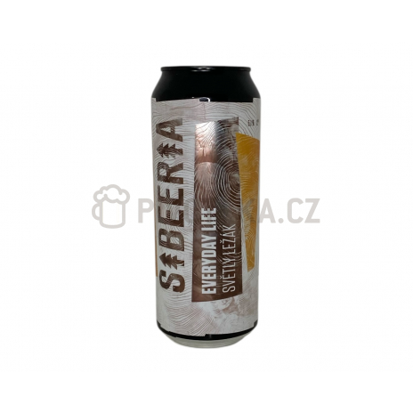 Every day life 12 0,5l plech pivovar Sibeeria