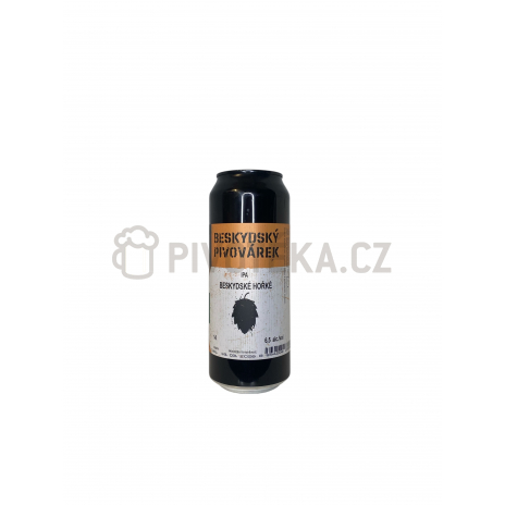 Beskydské hořké 14 0,5l plech Beskydský pivovárek