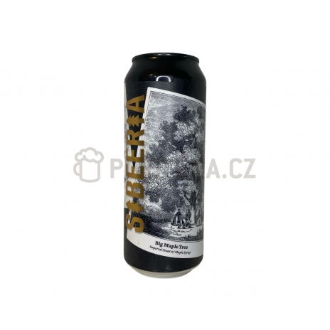 Big maple tree 30 0,5l plech pivovar Sibeeria