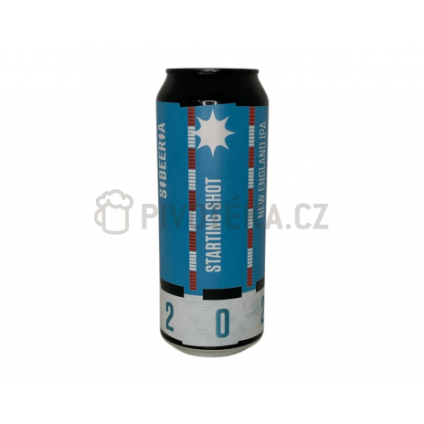 Starting Shot 15 0,5l plech pivovar Sibeeria