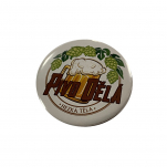 Button s otvírákem magnet "pivo dělá hezká"