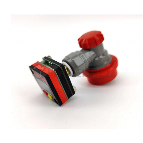 Digitální tlakoměr Mini 0 –100 psi – 8 mm (5/16”)