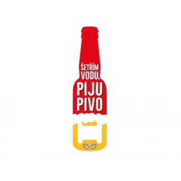Otvárač s magnetom šetrím vodu pijem pivo