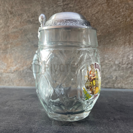 Skleněný džbán krakonoš víčko 0,5l
