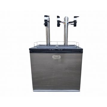 Set kegerator Xplus zostava stojan 3x plnička Easy Jet 3x narážače plochý