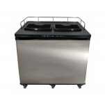 Set kegerator Xplus sestava stojan 4x kohout naražeče ball lock