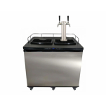Set kegerator Xplus sestava stojan double tap 2x kohout, 2x narážeč
