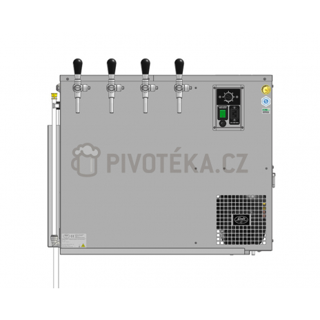 Sestava Lindr AS-160 INOX tropical 4x kohout NEW Green Line biogon bez naražečů